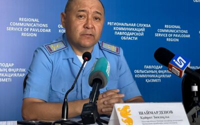 6 гектаров свалок горели в Павлодарской области