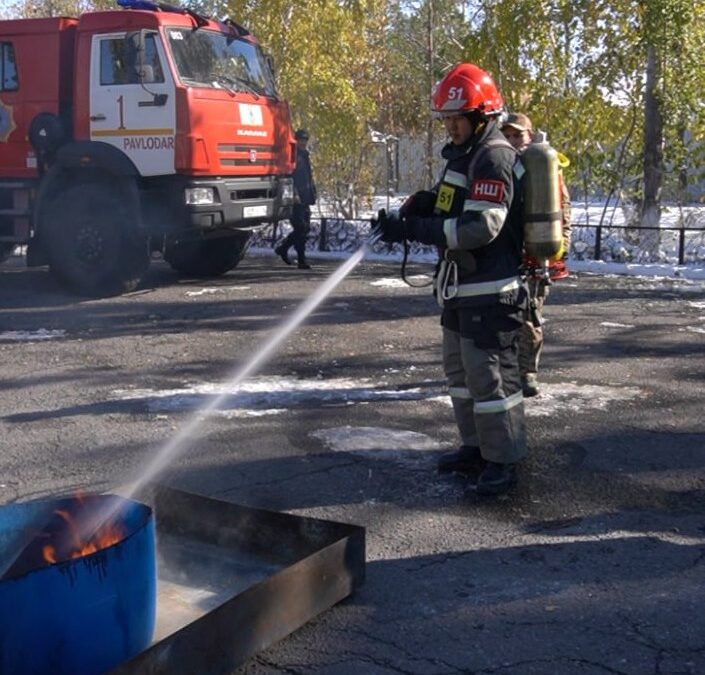 Павлодарлық құтқарушылар журналистер үшін шеберлік сағатын өткізді