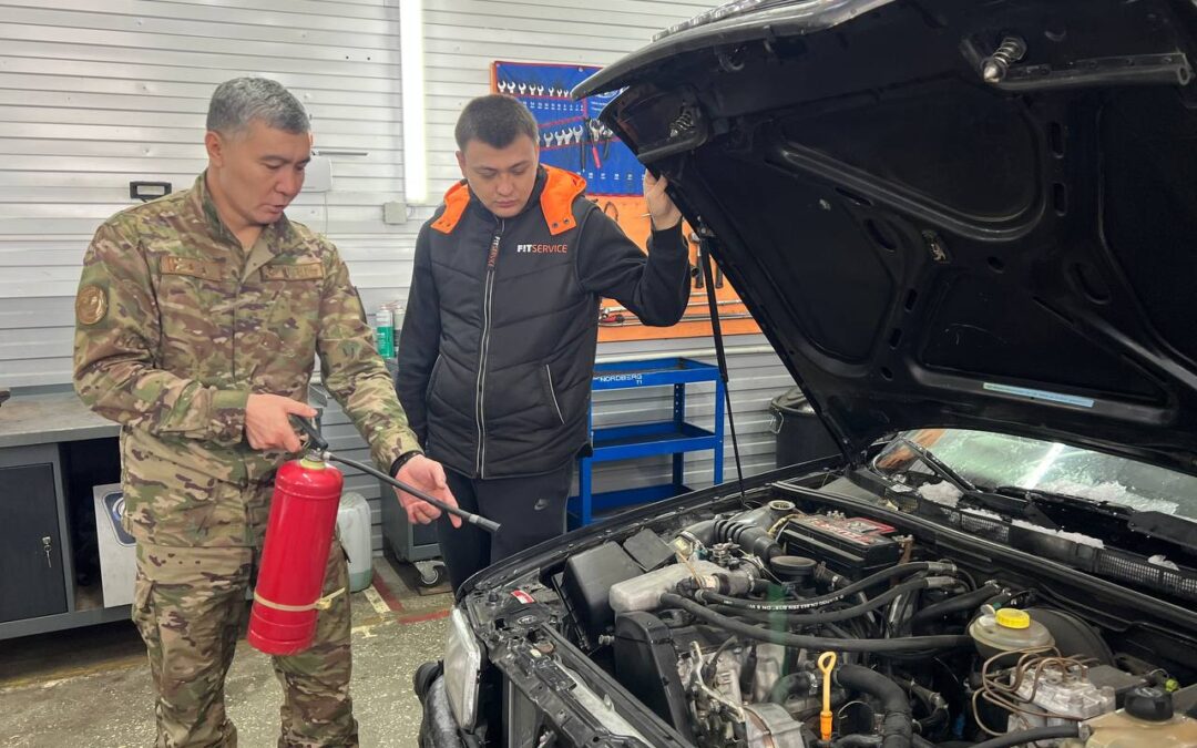 Как защитить автомобиль от пожара: рекомендации для водителей Павлодарской области